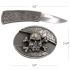 Eye-catching Skull Design Knife Belt Buckle