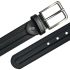 Leather Belt for Men Mid-rise Design Black Mixed sizes