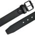 Belt for Men Plain Mat Black Leather Mixed sizes