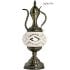 Silver Turkish Lamps with Teapot Design - Without Bulb