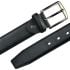 Belt for Men Black Leather with Moose Hide Pattern Mixed sizes