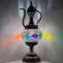 Multicolor Diamonds Turkish Lamp with Pitcher Design - Without Bulb