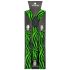 Neon Green Pattern Suspender