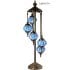 Oceanic Dreams Turkish Lamps with 5 Globes - Without Bulb
