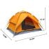 Orange Camping Tent