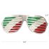 Italian Glasses Belt Buckle
