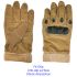 Full Finger Motorcycle Gloves with Hard Knuckle for Men and Women