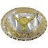 Oversize Bull Belt Buckle