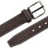 Belts for Men Parallel Double Stitched Brown Leather Mixed sizes