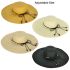 Plain Solid Colors Floppy Summer Hat