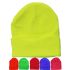 Unisex Plain Mix Neon Color Beanie Hat