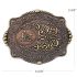 Praying Christian & Cross Belt Buckle