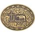 Praying Cowboy Cross Belt Buckle