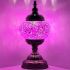 Purple Turkish Mosaic Lamp - Without Bulb