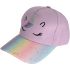Children Cap with Rainbow Visor - Unicorn Design