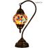 Colorful Moroccan Mosaic Lamps with Swan Neck Style - Without Bulb