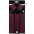 Dark Purple 1.5 Inch Wide Suspenders