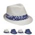 Classic Gentleman Paisley Banded Trilby Fedora Hat