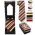 Colorful Striped Tie Set