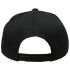 Marijuana Leaf Embroidered Black Snapback Cap