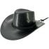 Breathable Western Leather Cowboy Hats - Brown & Black