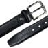 Belt for Men Snake Patterned Black Leather Mixed sizes