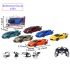 RC Transforming Cars Set - Assorted Colors | 5 Cars in Set