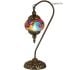 Rainbow Clouds Swan Neck Moroccan Mosaic Lamps - Without Bulb