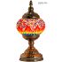 Turkish Lamps with Red Rainbow colors - Without Bulb