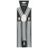 Black and White Lines Suspender