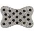 Silver & Black Stone Designer Belt Buckle