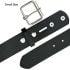 Black Buckle Belts for Adults - Small size