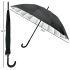 Black Golf Umbrellas with Crook Handle