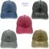 Vintage Design Blank Caps for Women and Men - Assorted Colors