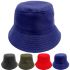 Plain Color Breathable Bucket Hat