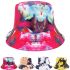 Abstract Pattern Reversible Bucket Hats