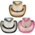 Paper Straw Kid's Western Cowboy Hat Set in Mix Color