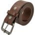 Western Leather Belts for Men and Women - Eagle Engraved Brown