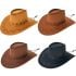 Fancy Rodeo Cowboy Hat Set
