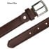 Kids' Dress Belt Quality Brown Stitched for Children Mixed size