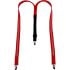 Red LED Suspenders for Men and Women