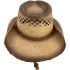 Raffia Straw Cowboy Hats with Leather Strap - High Quality Breathable Design