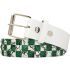 Studded Belts Green Checkered design