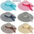 Wide Brim Floppy Ribbon Bow Summer Beach Hat