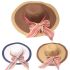 Ribbon Knot Floppy Sun Hat