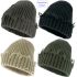 Y2k Knitted Beanies with Vintage Ripped Design - Assorted Colors