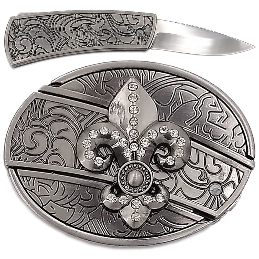 Emblem Knife BELT Buckle