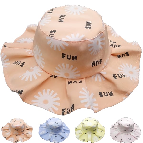 Fun Baby and Kids Beach Design Sun HAT Set