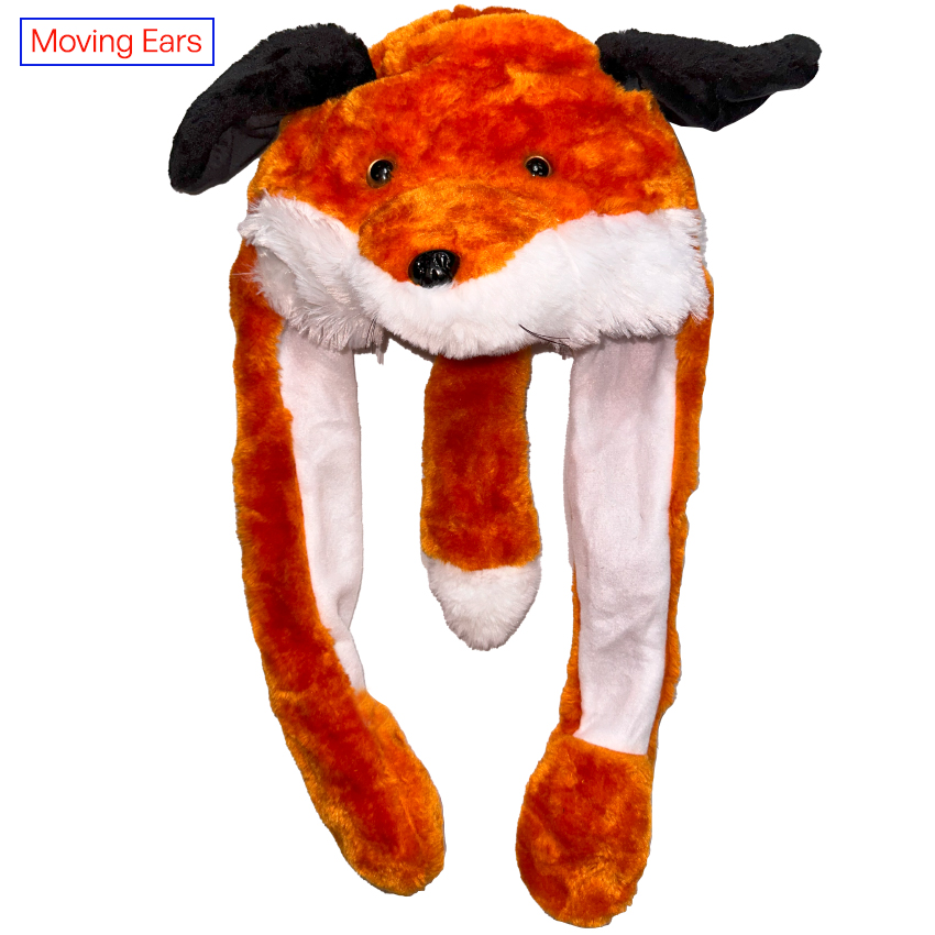 Fox HAT with Moving Ears