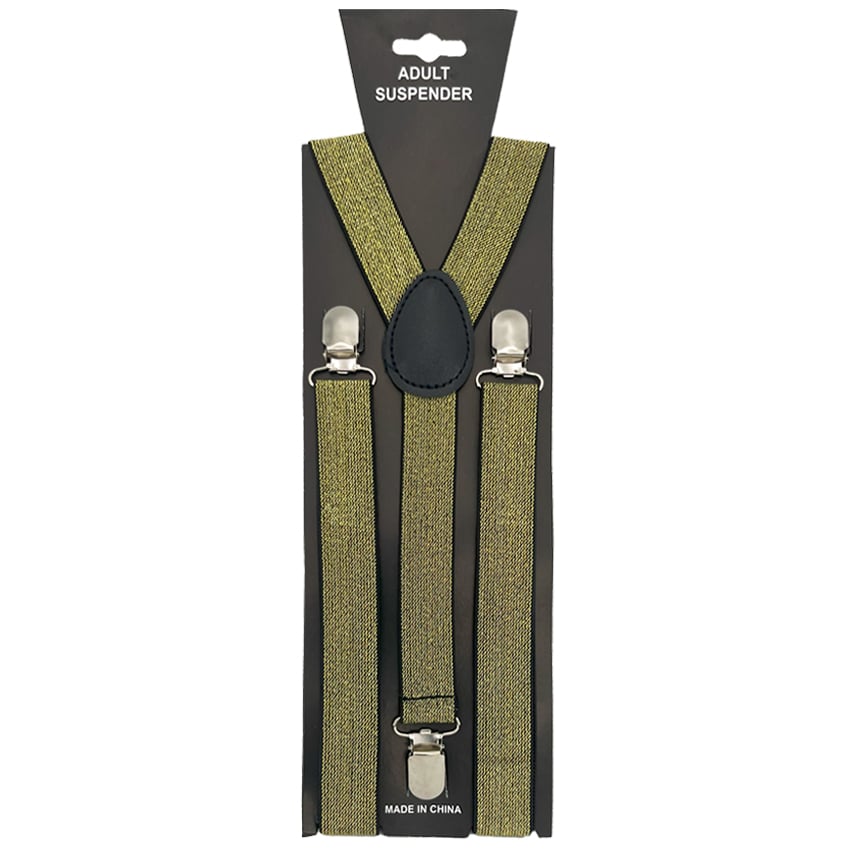 GLITTER Golden Suspender